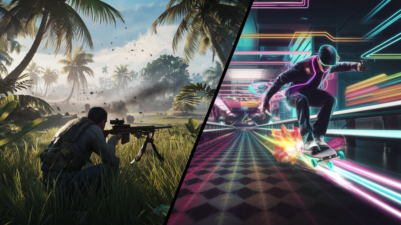 Realistic and Arcade