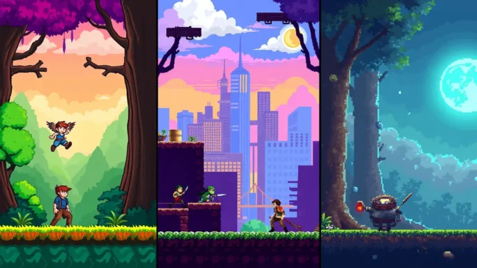 pixel art games for beginners