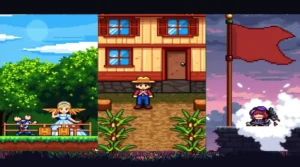 Storytelling in Pixel Games
